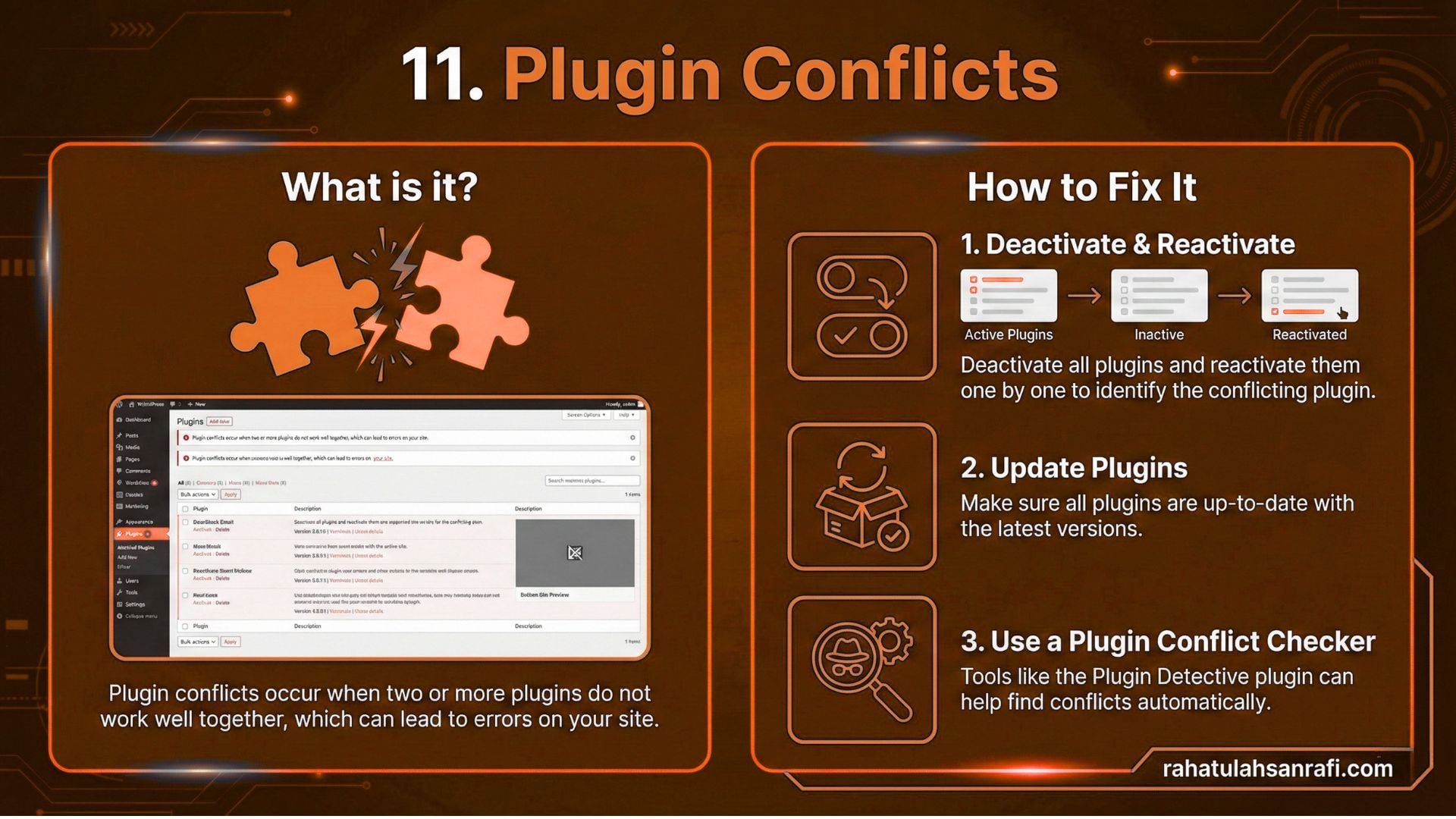 Plugin Conflicts