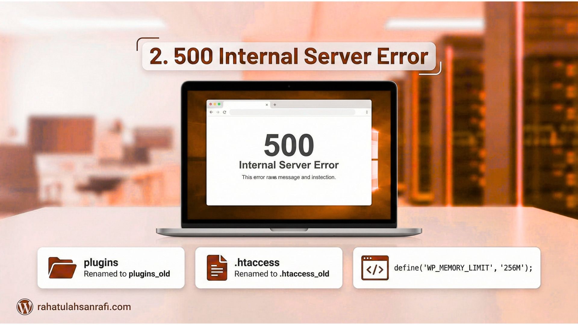 500 Internal Server Error